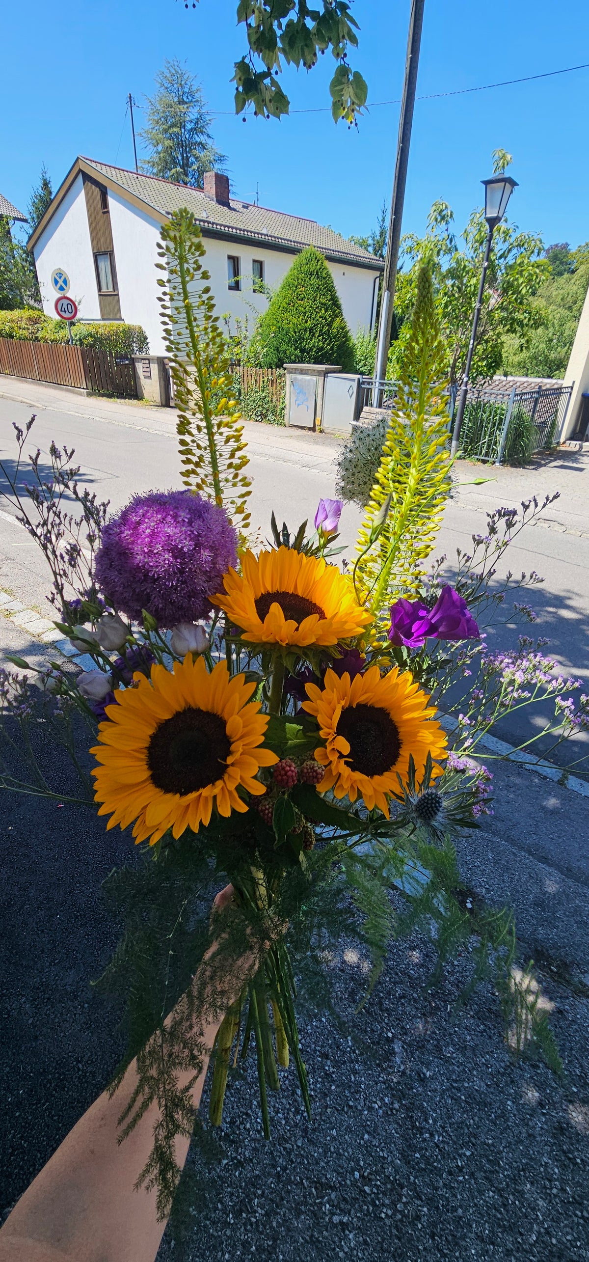 Sommerstrauß „Sonnenzauber“